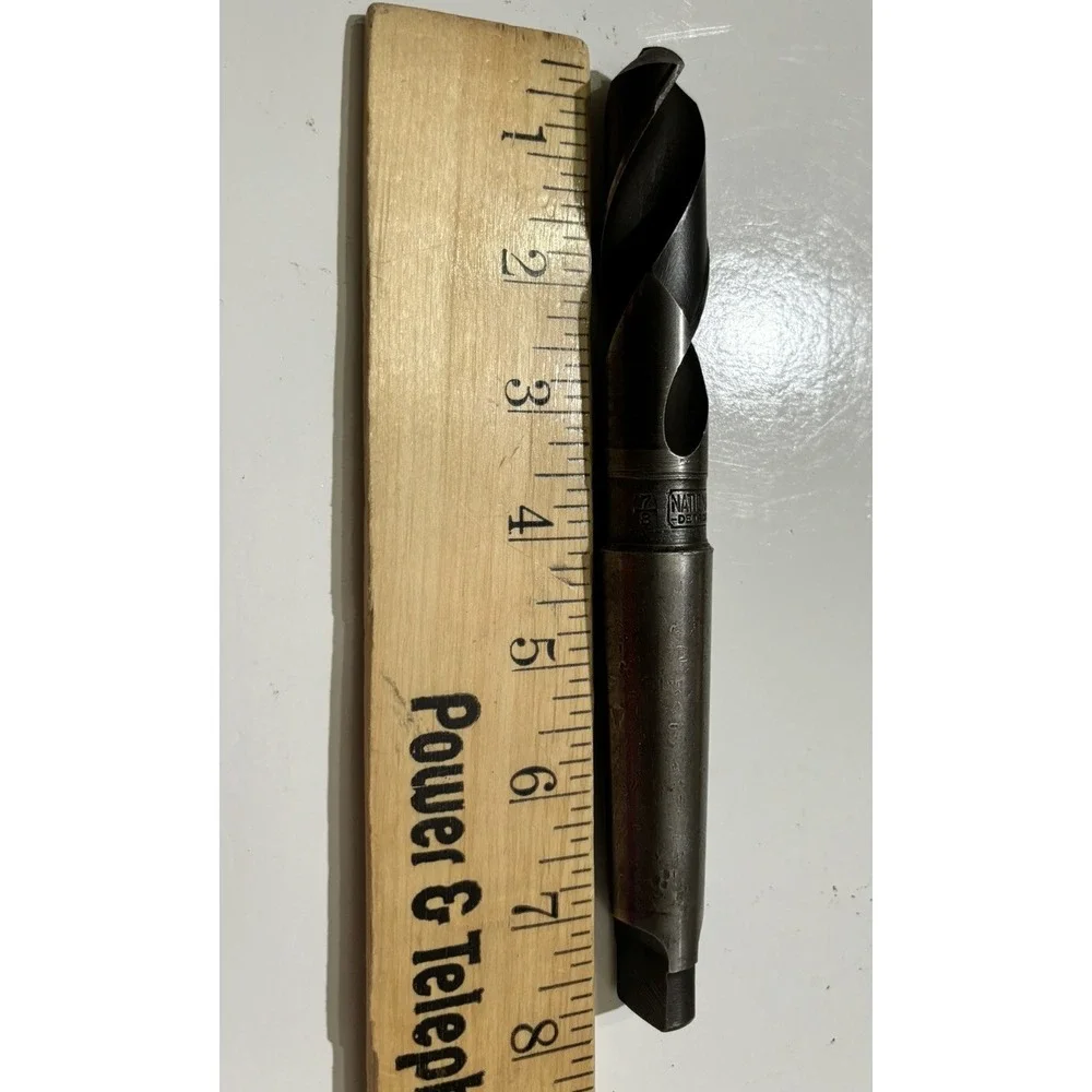 7/8 NATIONAL DETROIT DRILL BIT MORSE TAPER #2 High Speed‎